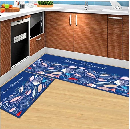 Deals Plus non-slip, oil-proof, household washable floor mats