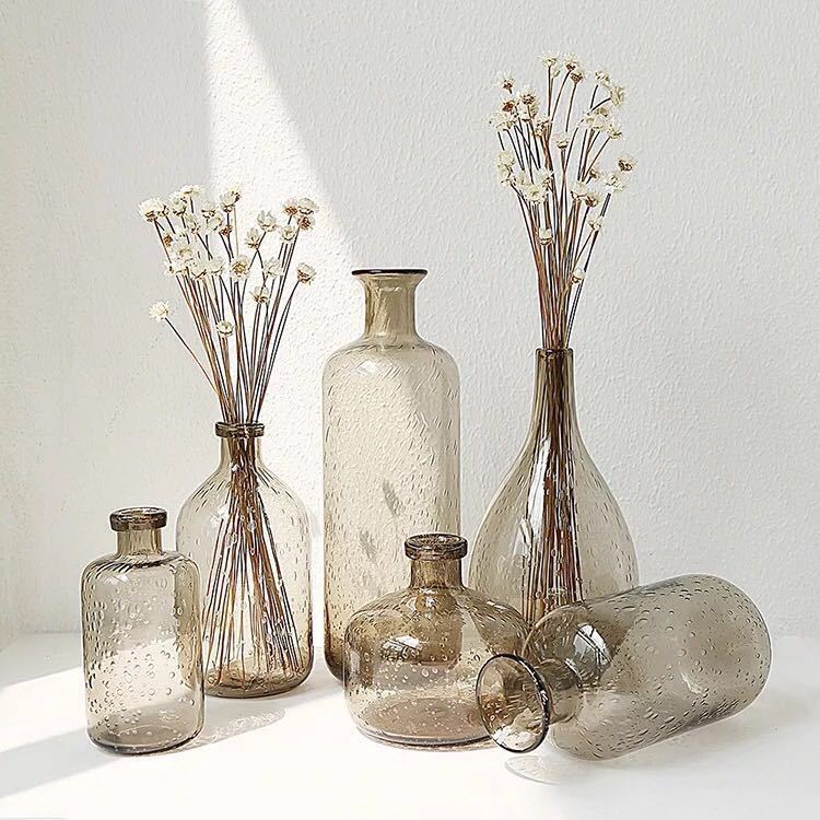 Deals Plus Bubble Glass Vase