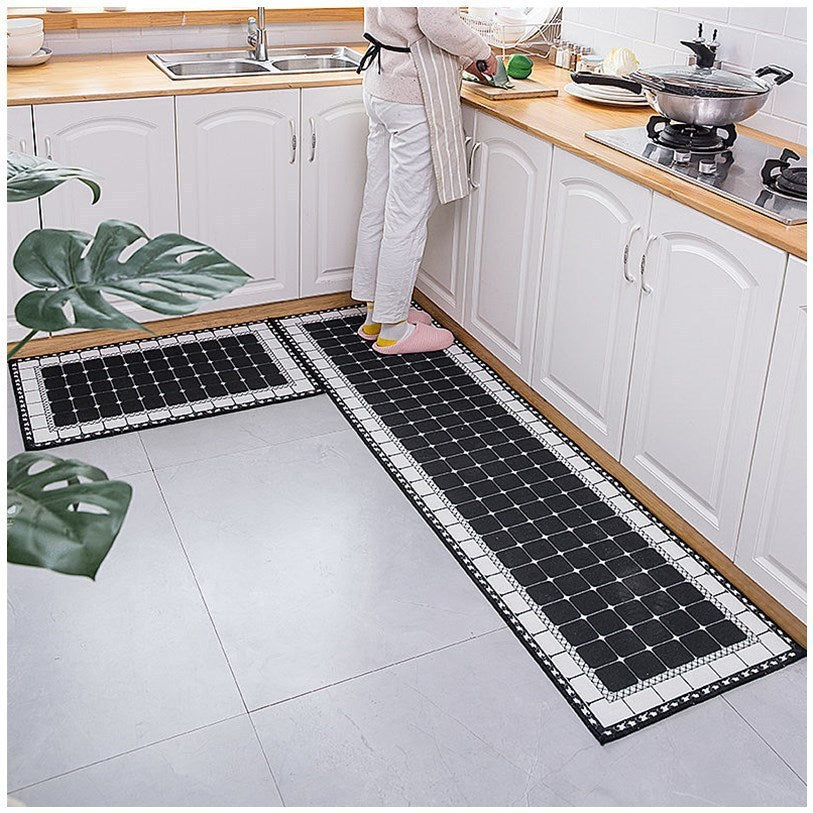 Deals Plus Kitchen Floor Mats, Long Oil-proof Foot Mats