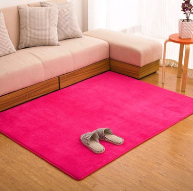 Deals Plus Memory cotton coral velvet carpet