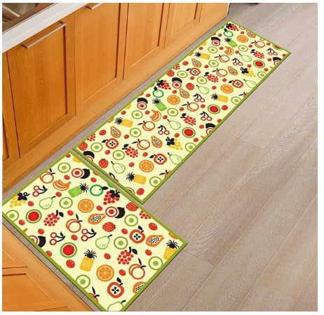 Deals Plus non-slip, oil-proof, household washable floor mats