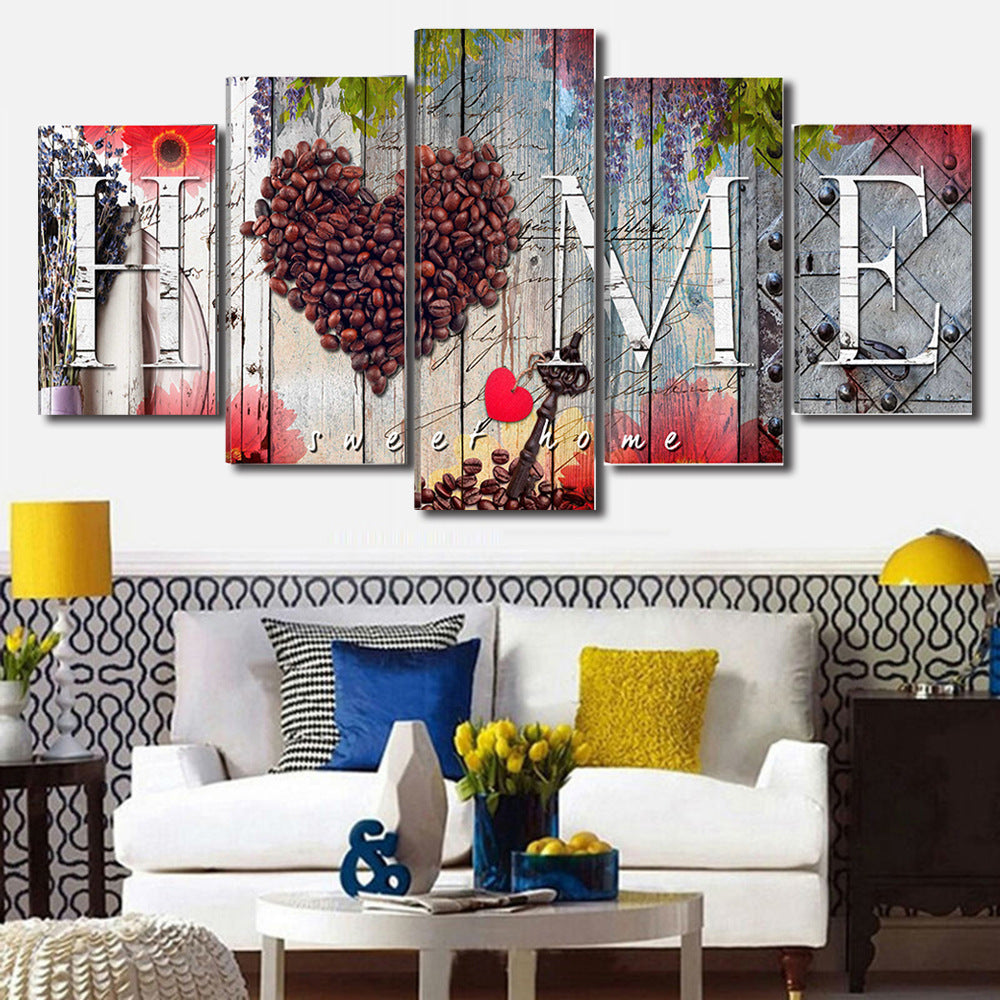 Deals Plus Home sweet home decoration Frame