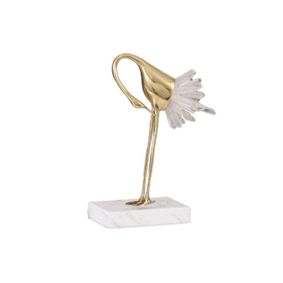 Deals Plus Crystal Crane Decoration