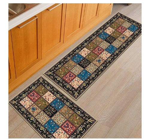 Deals Plus non-slip, oil-proof, household washable floor mats