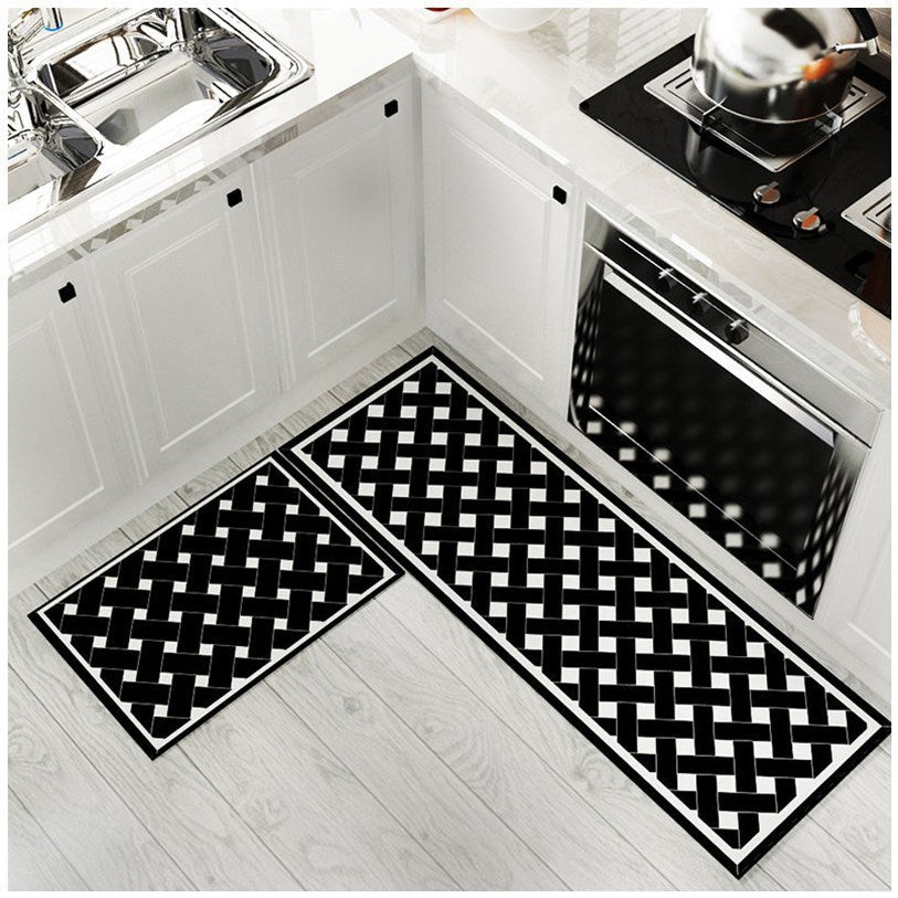 Deals Plus Kitchen Floor Mats, Long Oil-proof Foot Mats