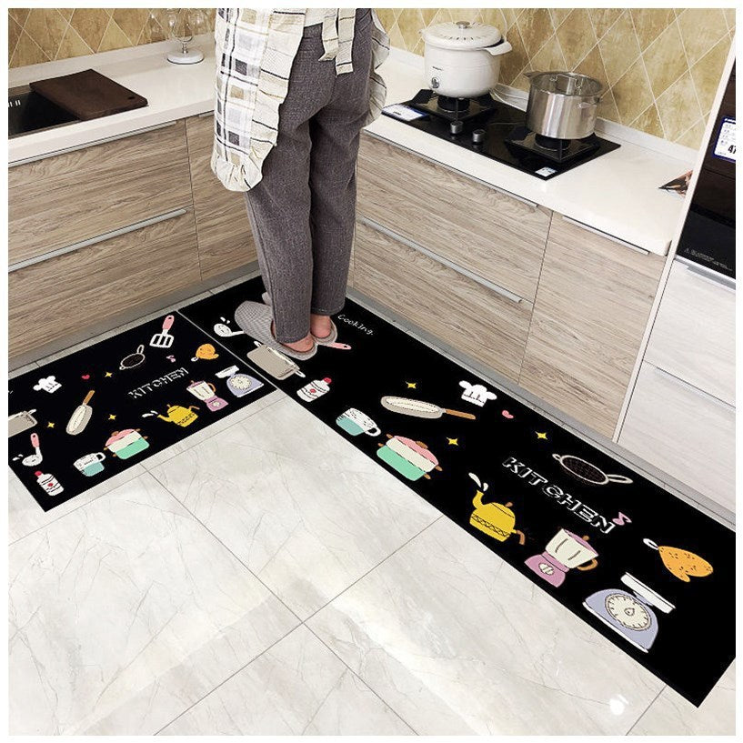 Deals Plus Kitchen Floor Mats, Long Oil-proof Foot Mats