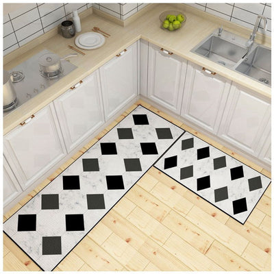 Deals Plus Kitchen Floor Mats, Long Oil-proof Foot Mats